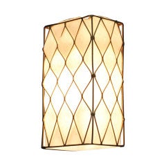 Mid Century Murano Glass Light Fixture