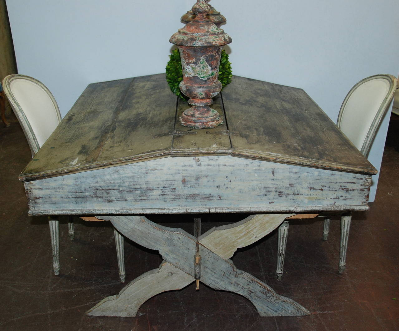 18th Century Swedish Partner's Desk For Sale