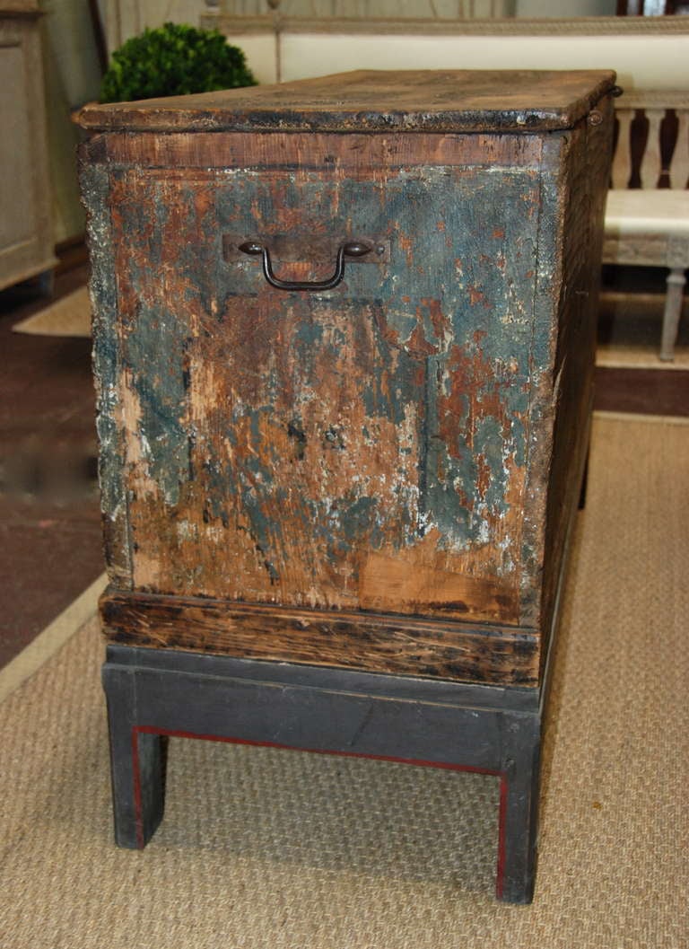 18th Century Polychrome French Chest 3