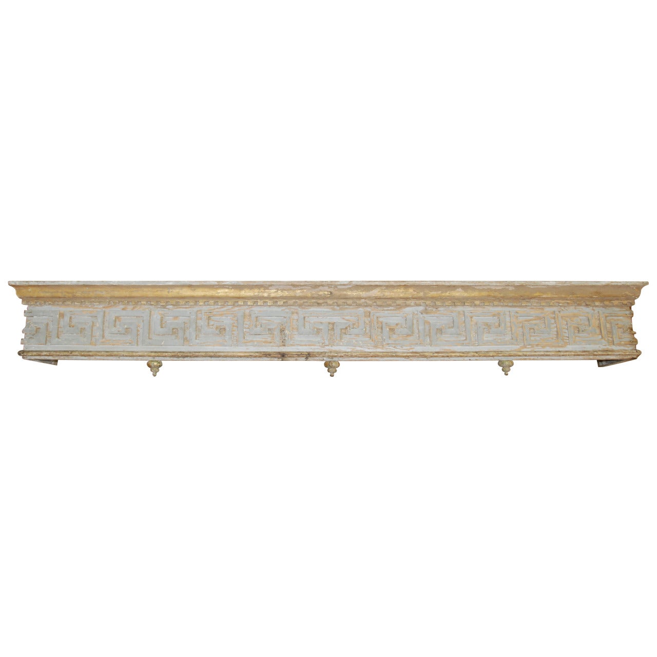 19th Century Italian Giltwood Cornice