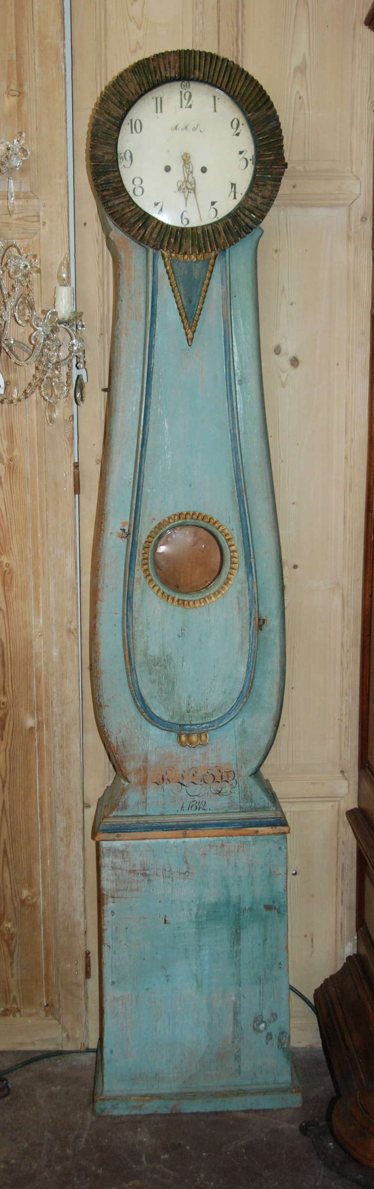 19th Century Swedish Mora Clock
