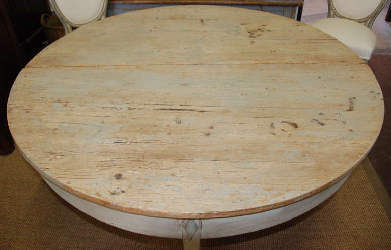 Pair of 19th Century Swedish Gustavian Style Demi Lune Tables 2