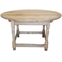 Swedish Gustavian Oval Table