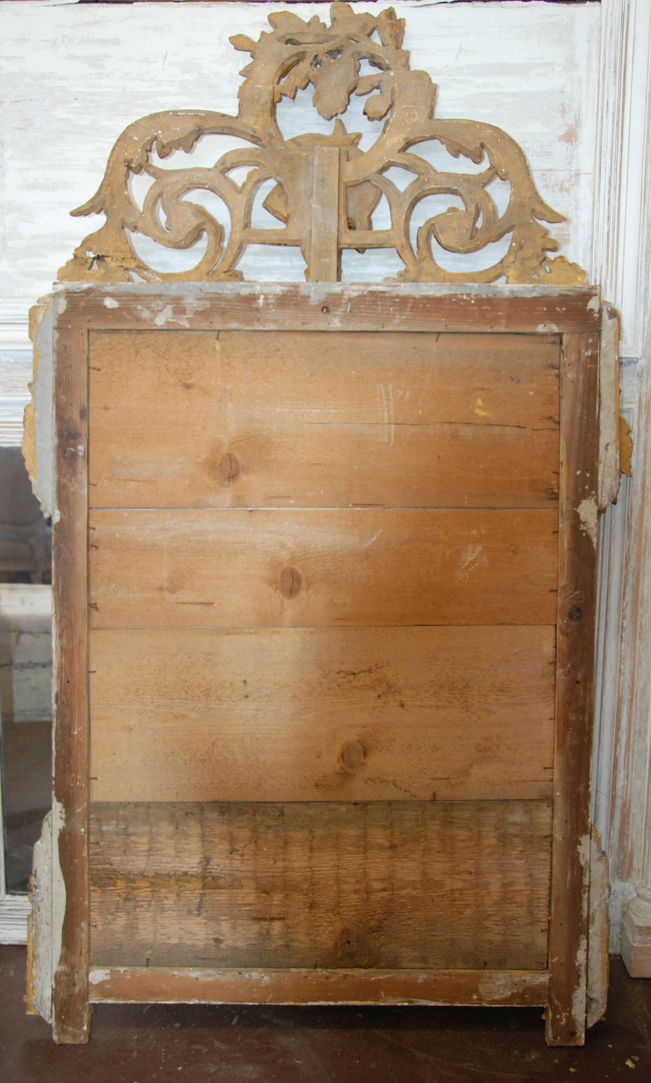 French Hand-Carved Mirror 5