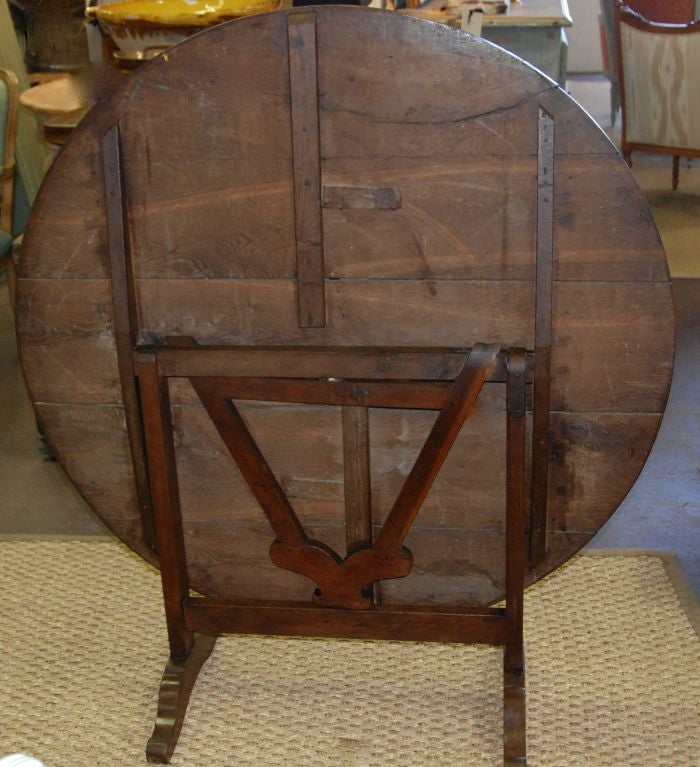 19th Century Walnut Wine Tasting Table 3