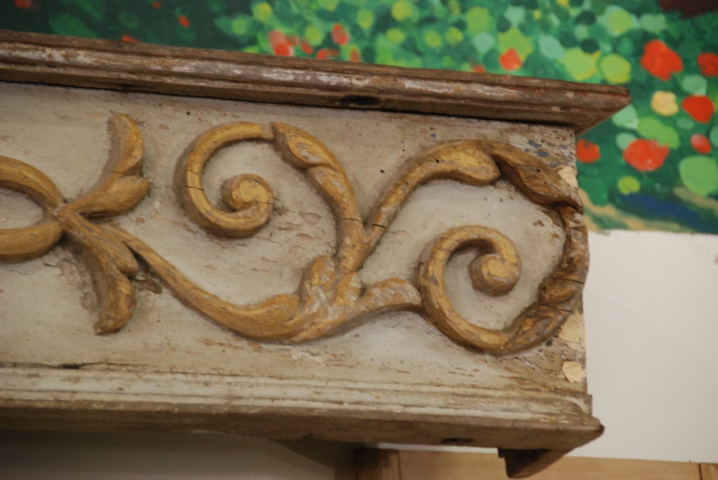 19th Century Italian Carved Cornice