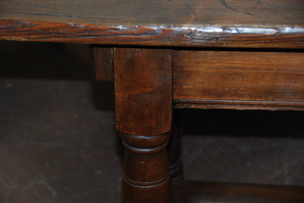 French Walnut Refectory Table 19th c. 2