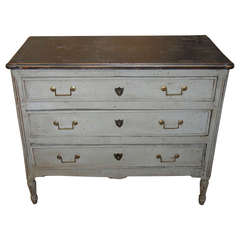 18th Century Directoire French Painted Commode