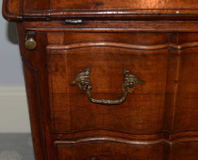 18th Century French Walnut Secretaire 1