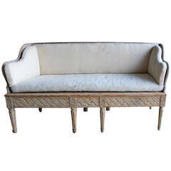 18th Century Swedish Trag Sofa