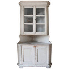 Swedish Corner Cabinet