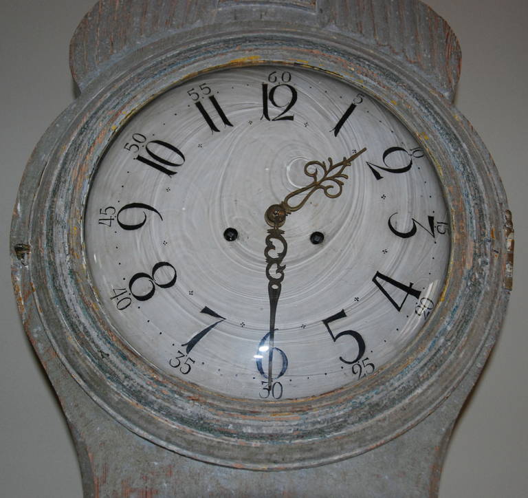 19th Century Swedish Princess Clock In Good Condition In Encinitas, CA