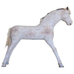 19th Century Swedish Wooden Horse