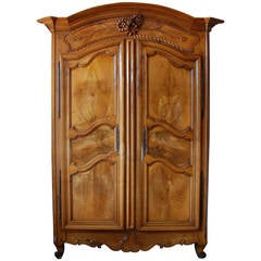 Early 19th Century French Walnut Armoire