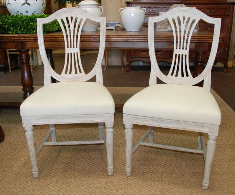 Pair of 19th Century Swedish Chairs