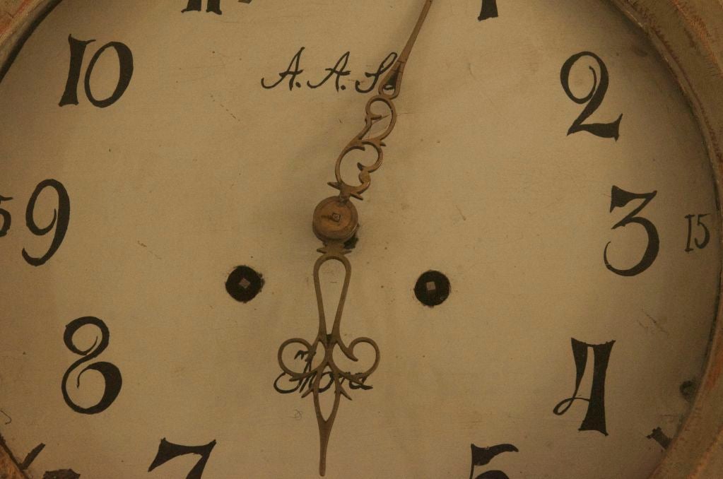 18th Century Swedish Mora Clock 2