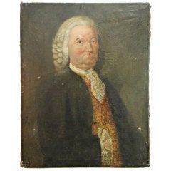 19th Century French Oil Portrait