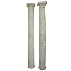 Pair of 19th Century Swedish Columns