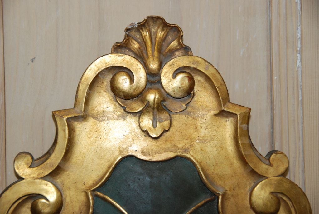 Pair of Gilded Italian Sconces