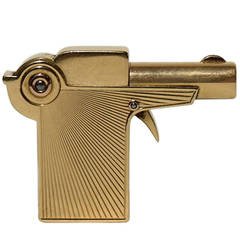 Cartier Gold Gun Pocket Lighter