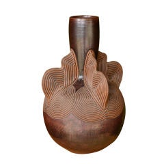 Stoneware vase by David MacDonald