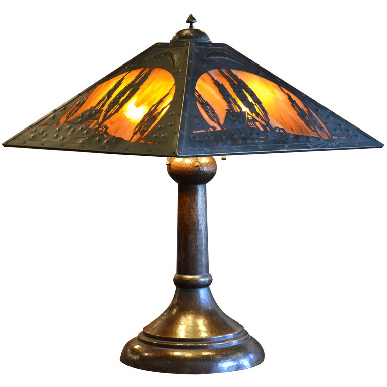 Charles Limbert Table Lamp For Sale
