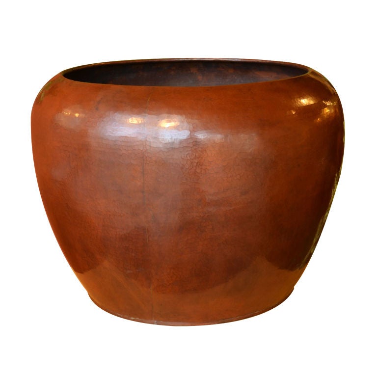 Monumental Dirk Van Erp Jardiniere For Sale