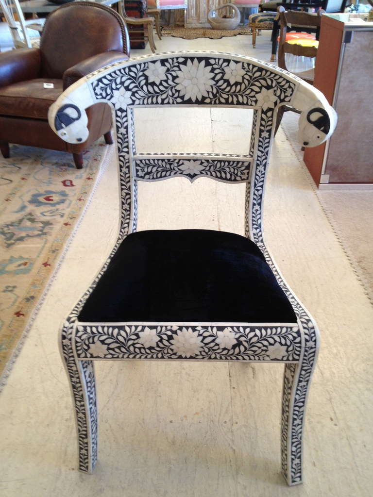 Middle Eastern Regency Style Chair