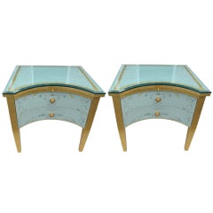 Pair of Nancy Corzine End Tables