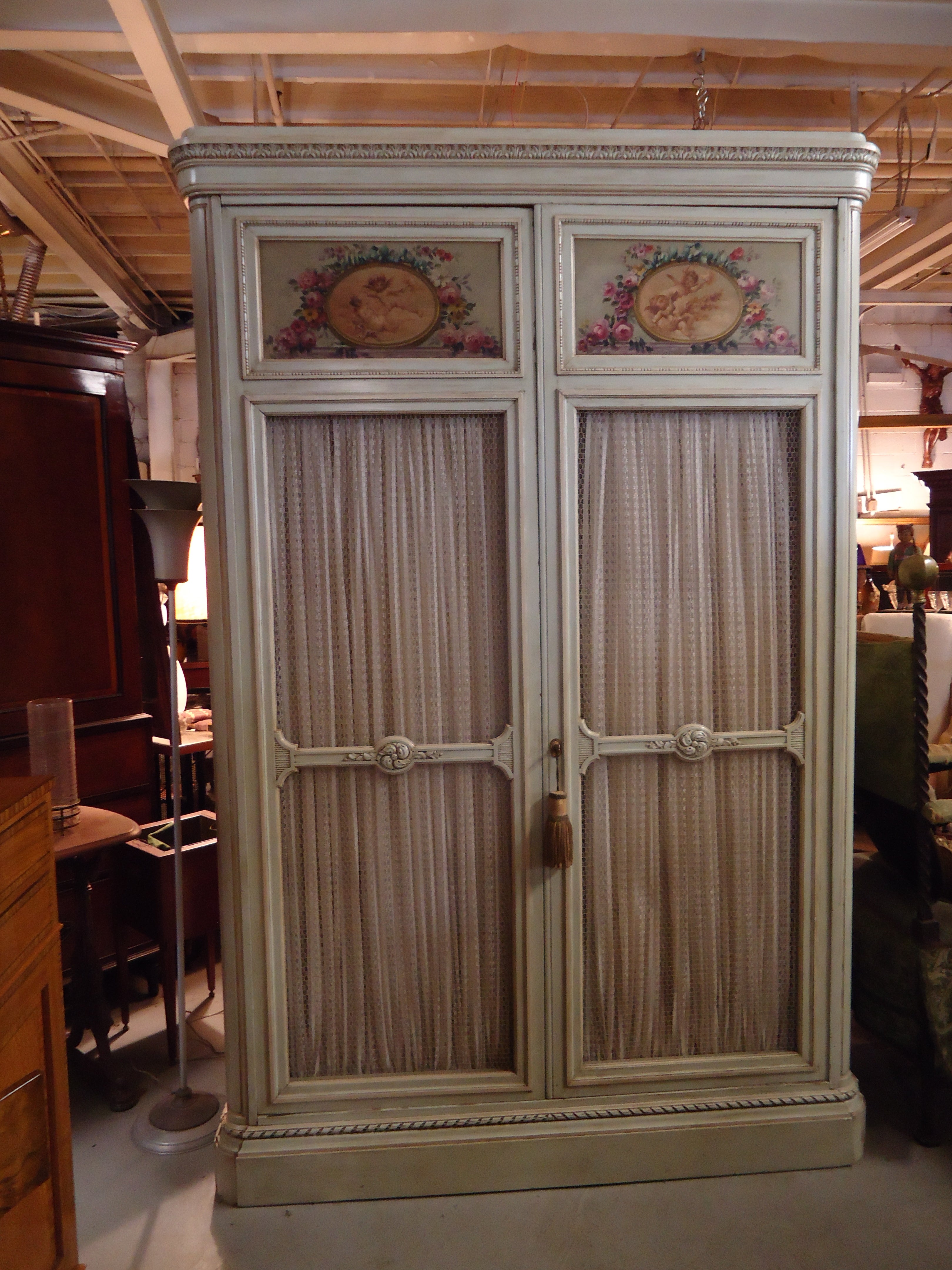 Exquisite Antique French Bookcase Armoire at 1stDibs