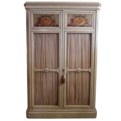 Exquisite Antique French Bookcase Armoire