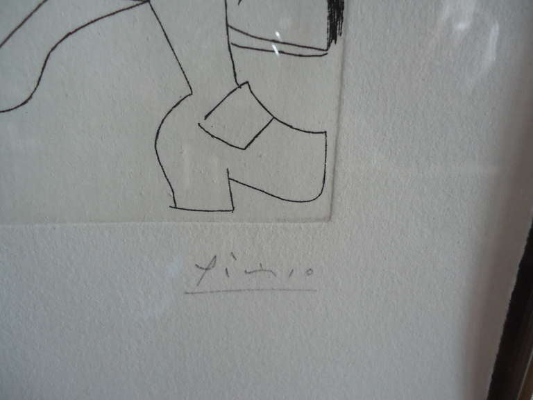 Picasso Etching 