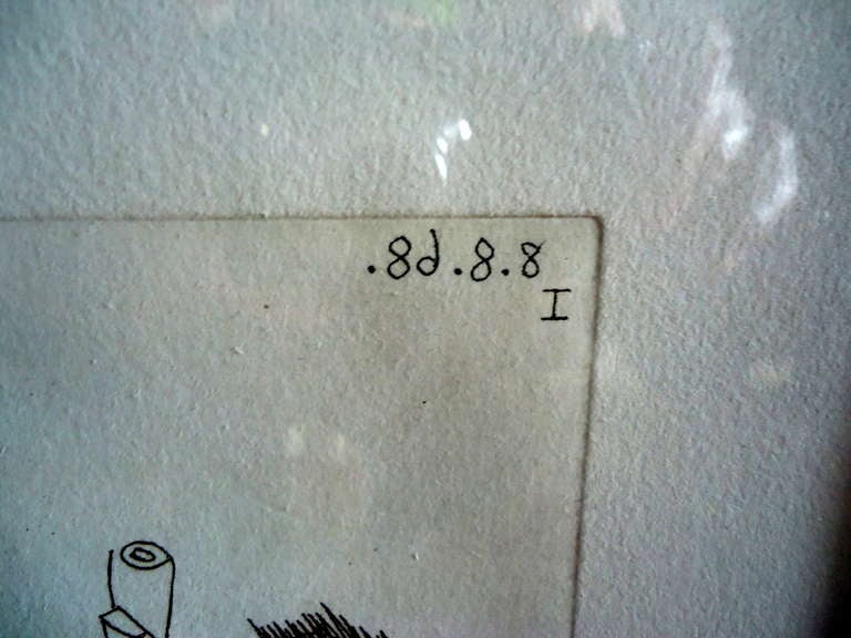 Mid-20th Century Picasso Etching 