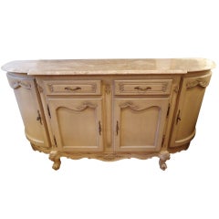 Painted Country French Custom Buffet Sideboard