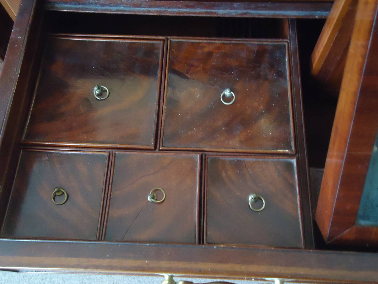 French Fantastic George III Mahogany Bachelor's Chest