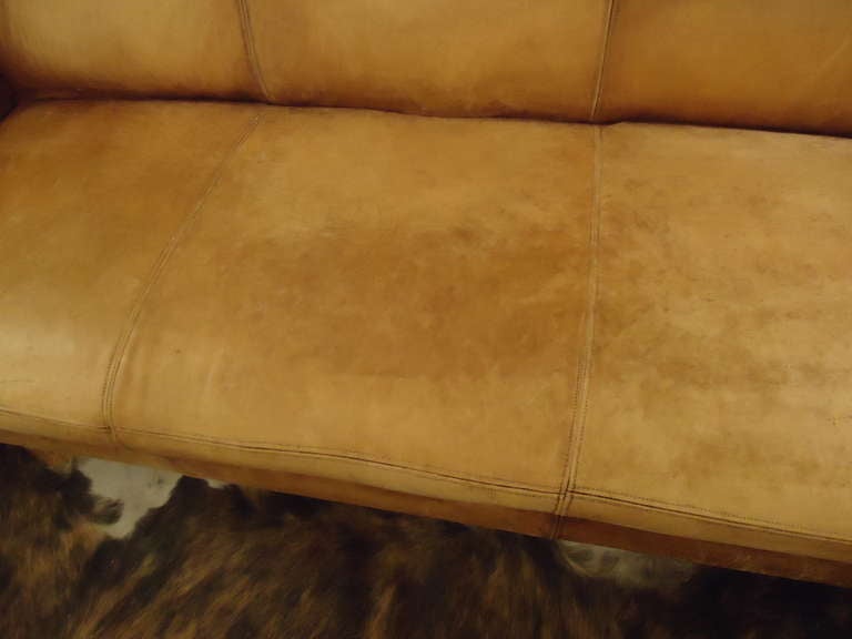 high back leather sofa