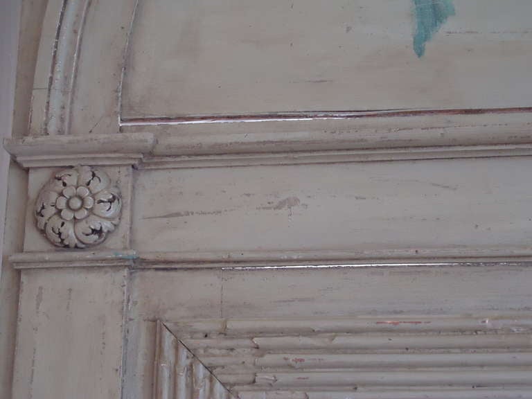 Unknown Tall Important Old World Mirror