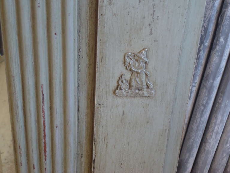 19th Century Tall Important Old World Mirror