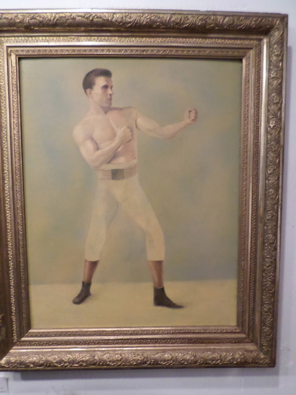 20th Century Wonderful Pair of Portraits of Athletic Boxers