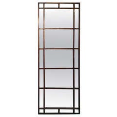 Tall Mirror with Antique Glass