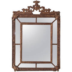 Spectacular 19th Century Giltwood Mirror