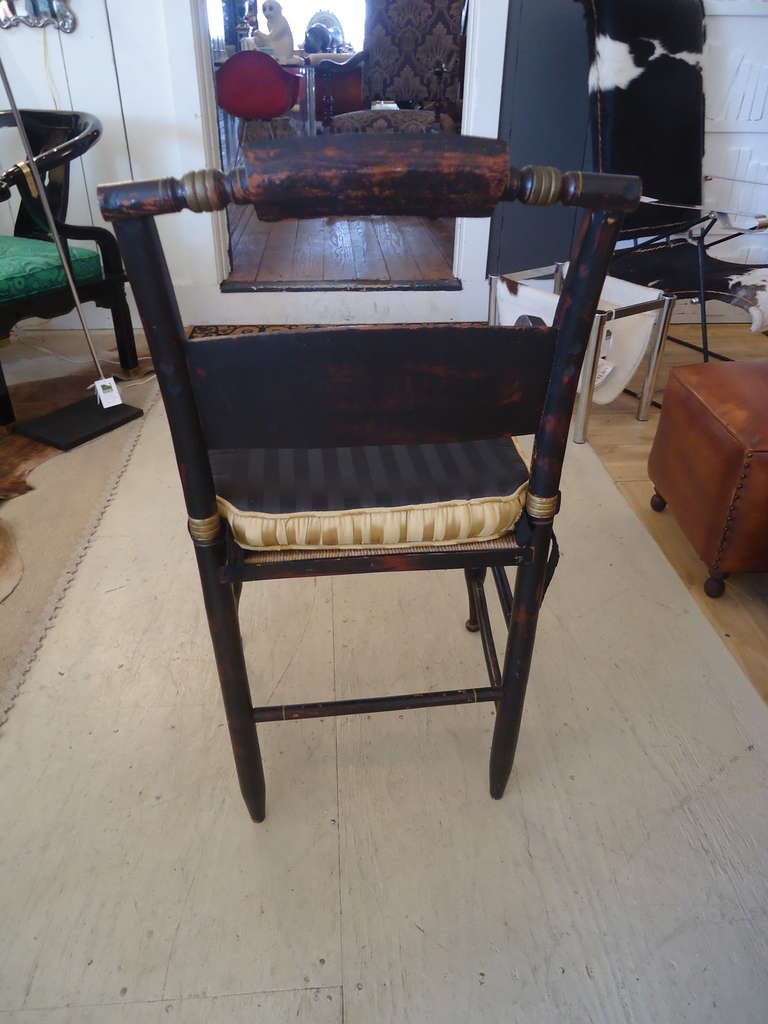20th Century Set Of 6 Hitchcock Style Dining Chairs