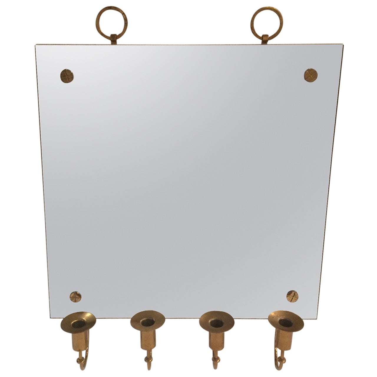 Tommi Parzinger Mirror and Candleholder
