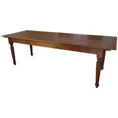 Antique Cherry Farm Table Antique Cherry Farm Table