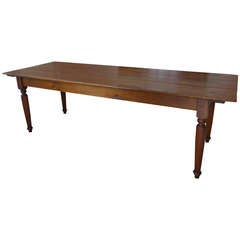 Antique Cherry Farm Table