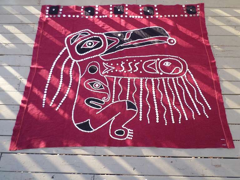 Pacific Northwest Indian Blanket depicting 