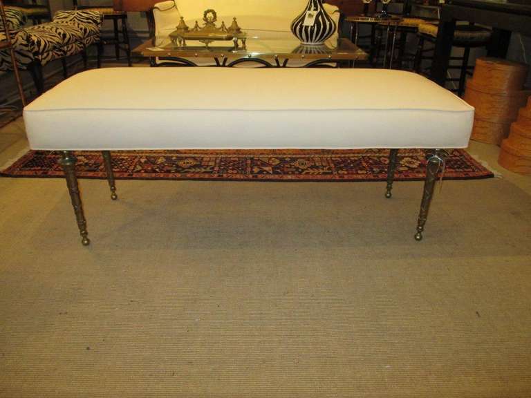 Sophisticated Chic Directoire Style Bench