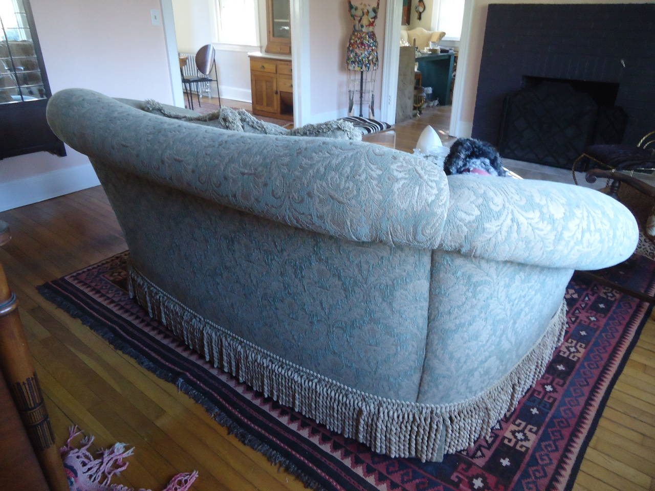 Sumptuous Large and Curvy Down Sofa