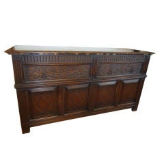 Antique Kensington Oak Cabinet/Sideboard