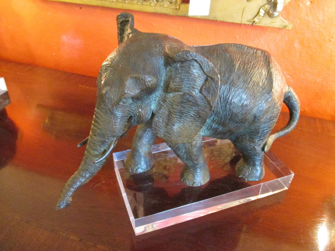 Fabulous Pair of Bronze Elephants 1